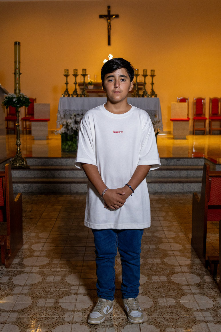 Camisa Oversized Sirva Coroinhas
