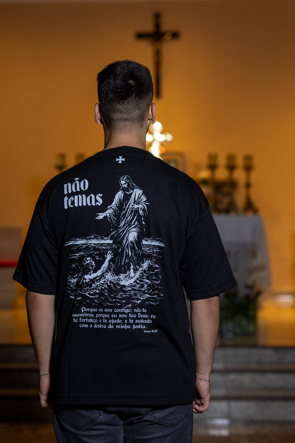 Camisa Oversized Não Temas