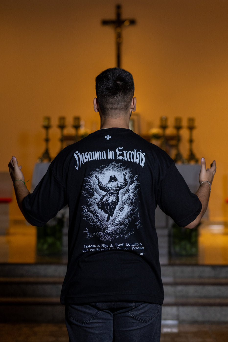 Camisa Oversized Hosanna in Excelsis