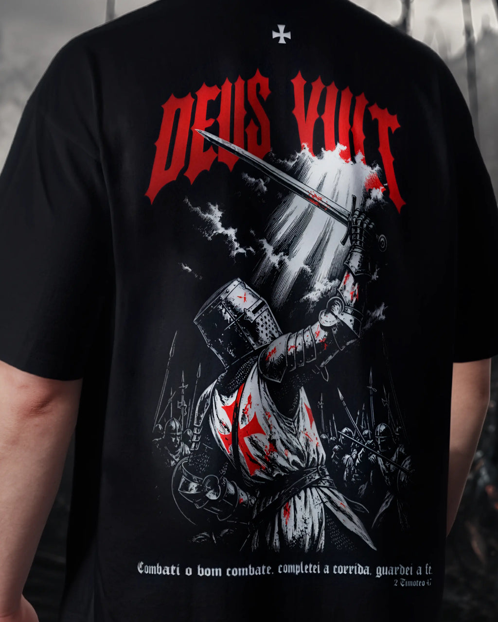 Camisa Oversized Combati o Bom Combate