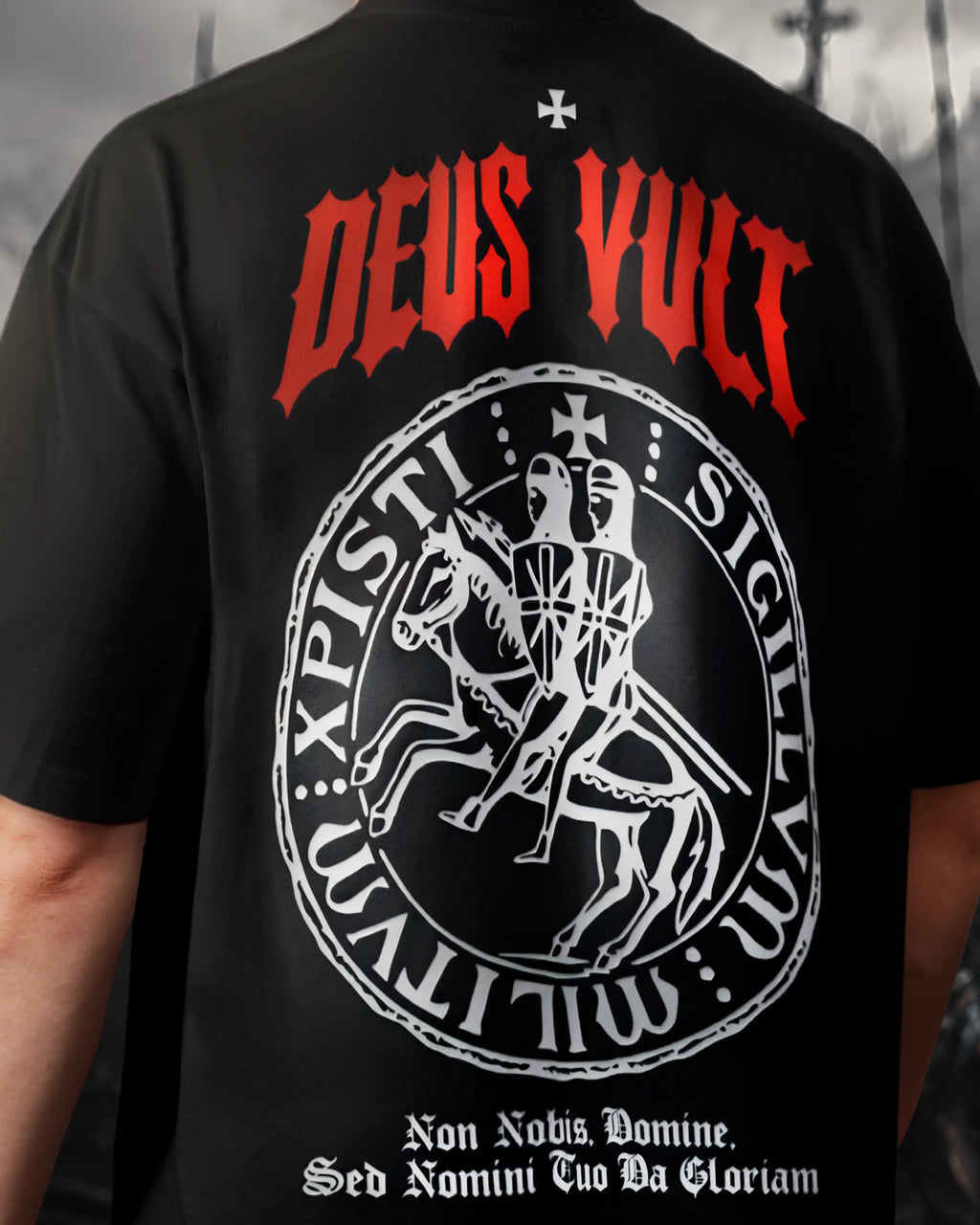 Camisa Oversized Non Nobis Domine