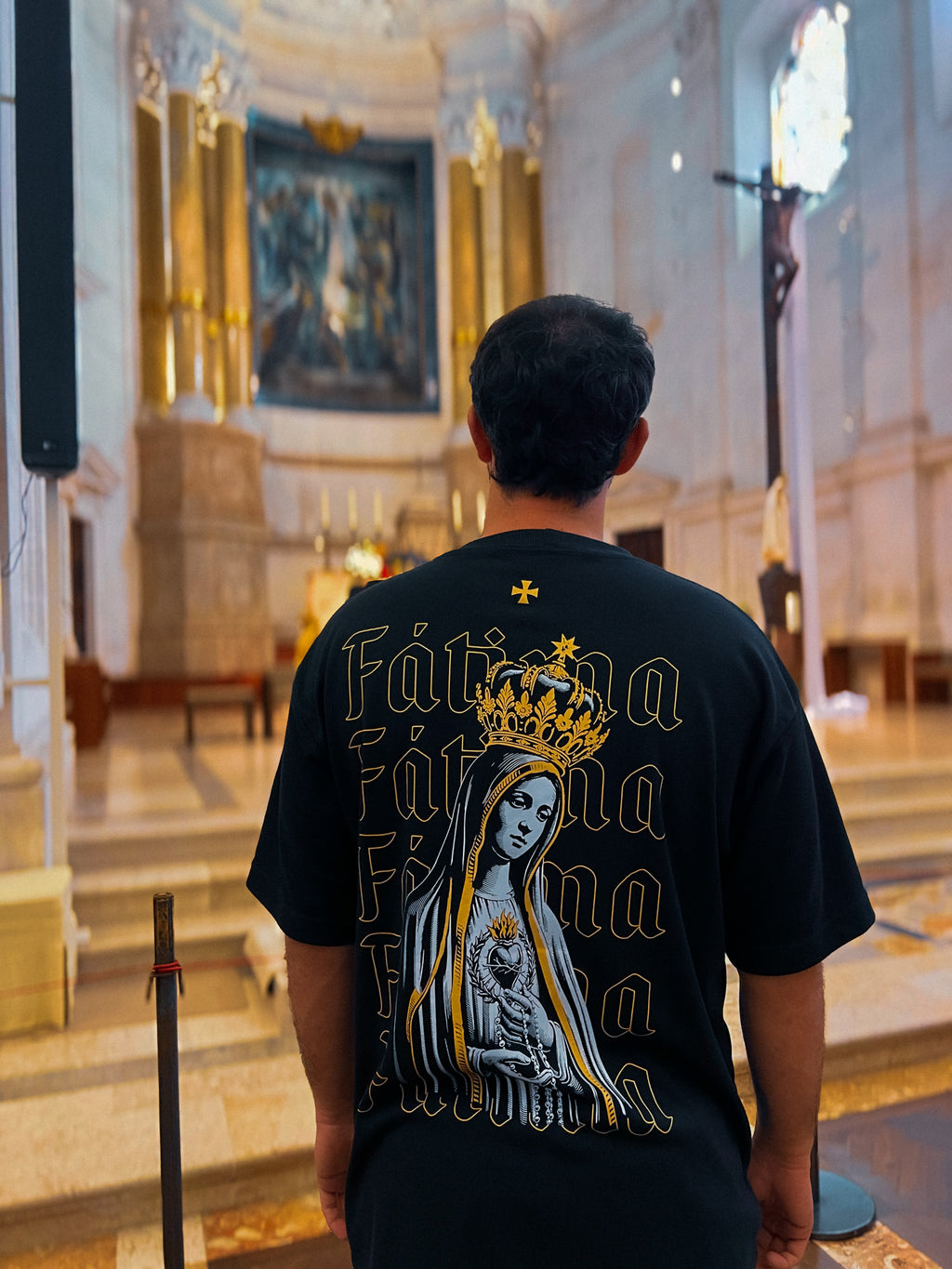 Camisa Oversized Nossa Senhora de Fátima