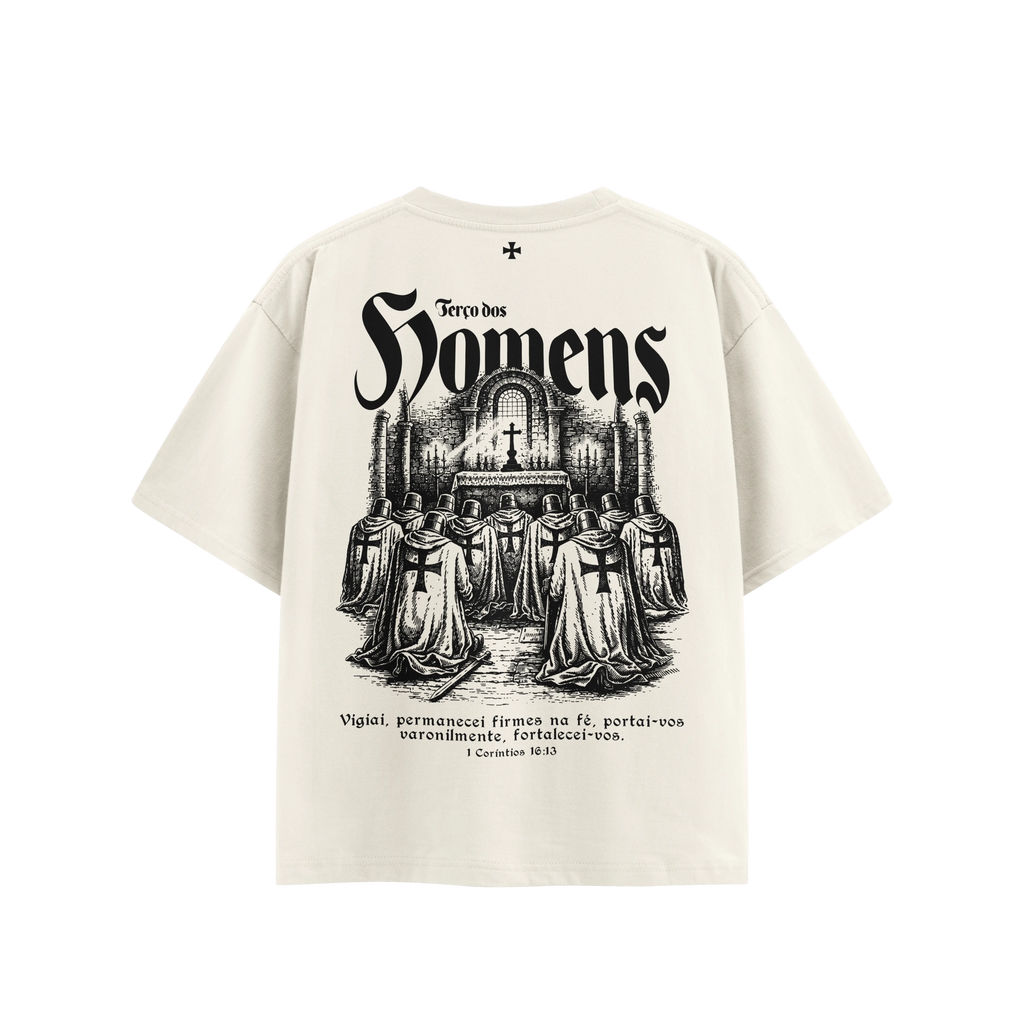 Camisa Oversized Terço dos Homens