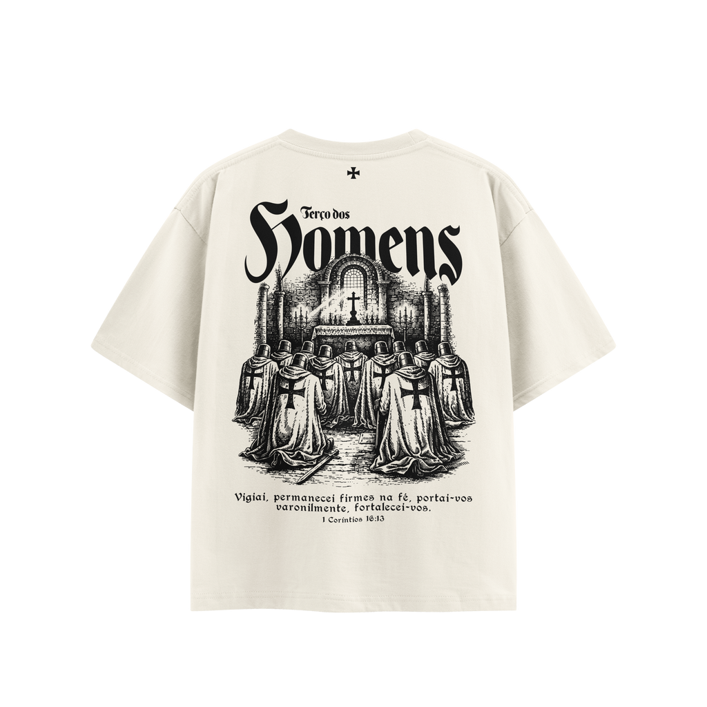 Camisa Oversized Terço dos Homens