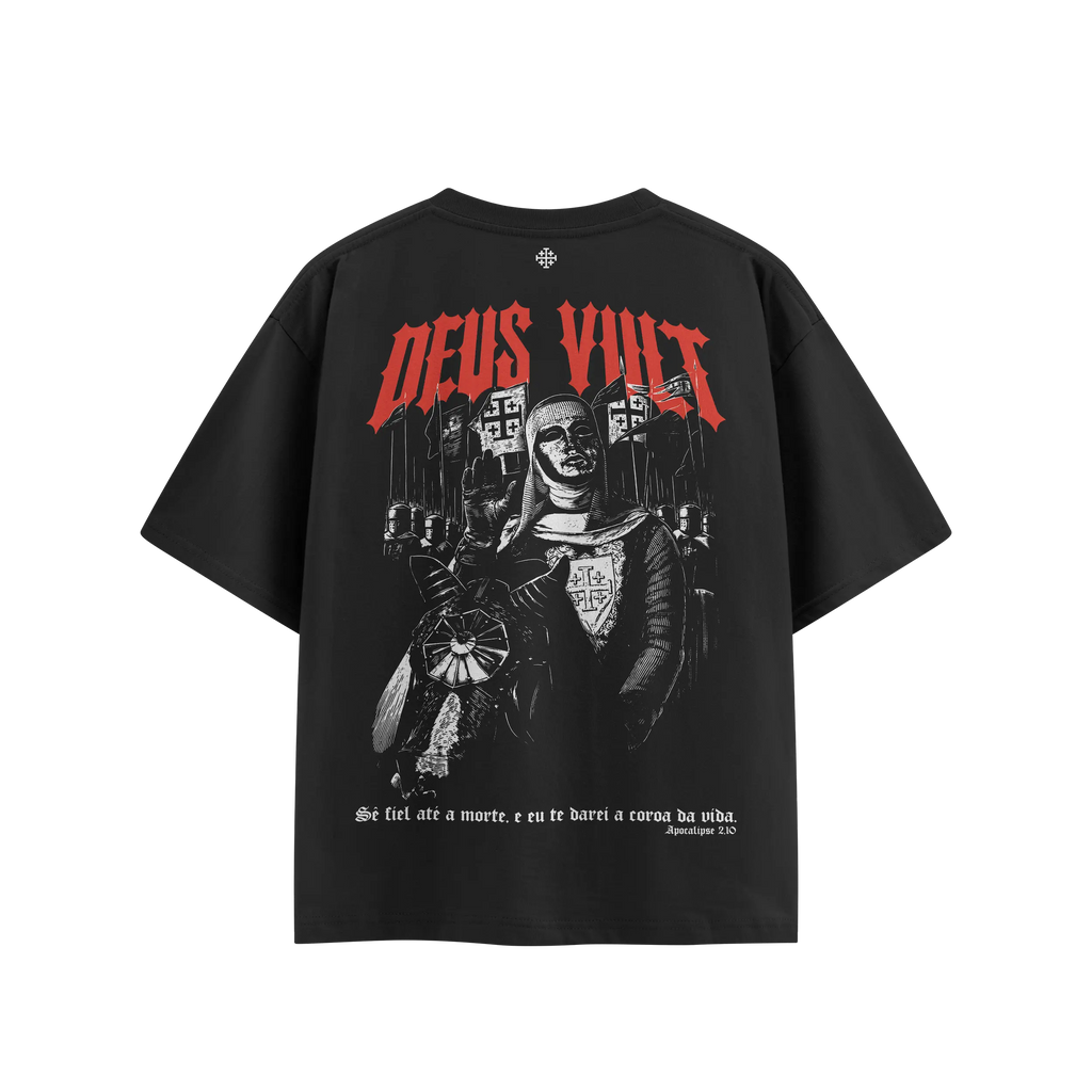 Camisa Oversized Fiel Até a Morte