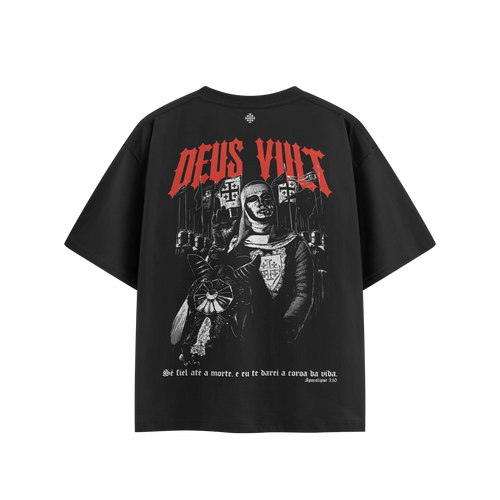 Camisa Oversized Fiel Até a Morte