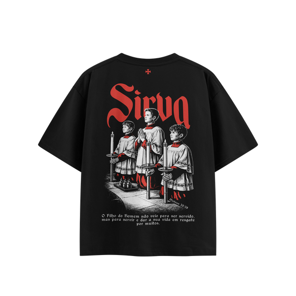 Camisa Oversized Sirva Coroinhas