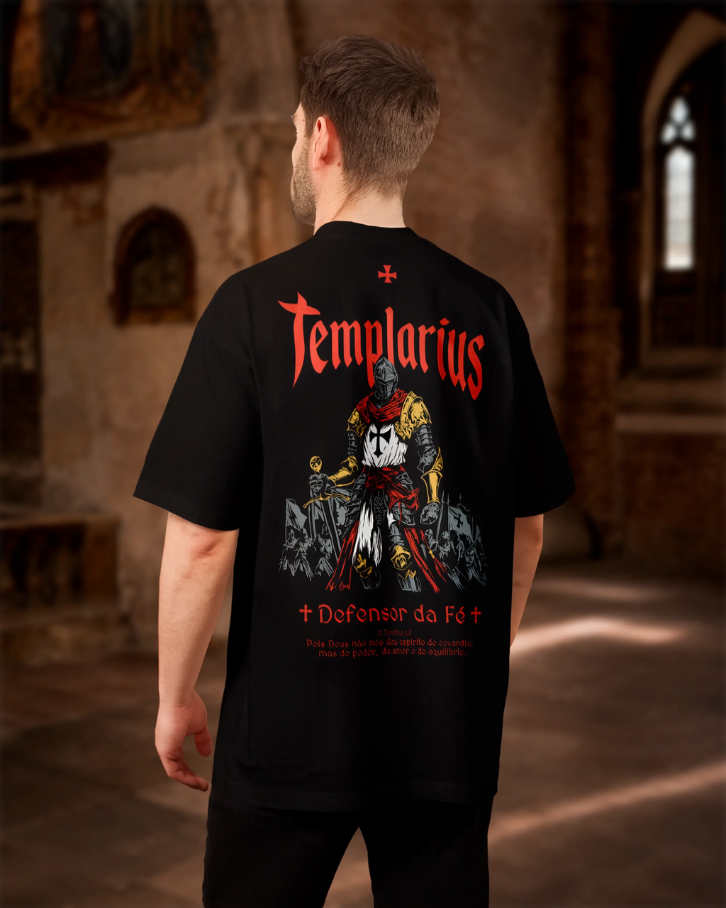 Camisa Oversized Defensor da Fé