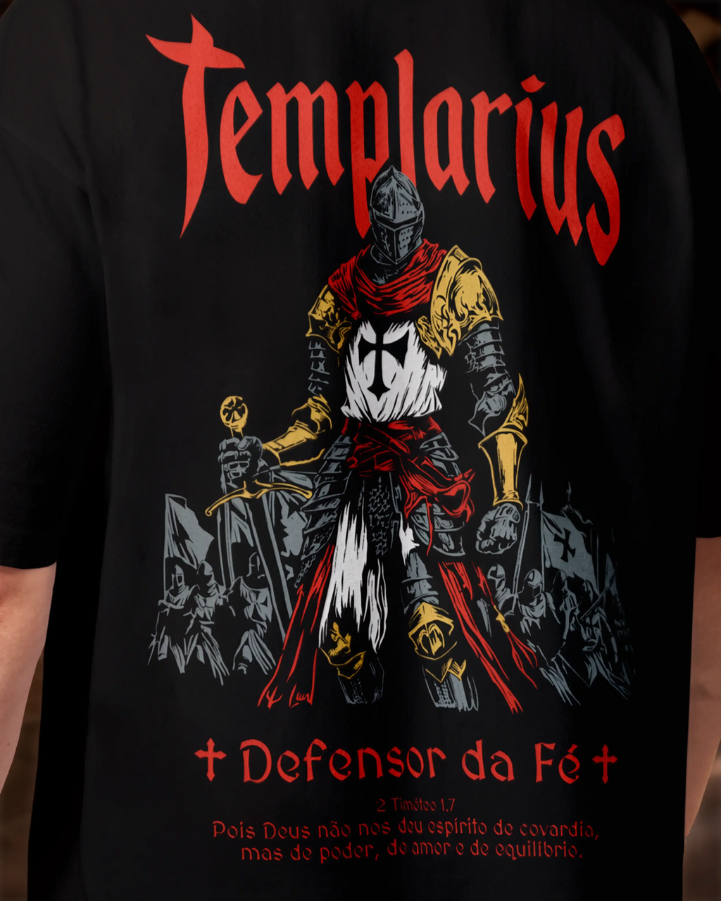 Camisa Oversized Defensor da Fé